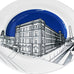 Salts Mill Plate -  Blue - by People Will Always Need Plates