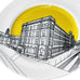 Salts Mill Plate - Yellow - by People Will Always Need Plates