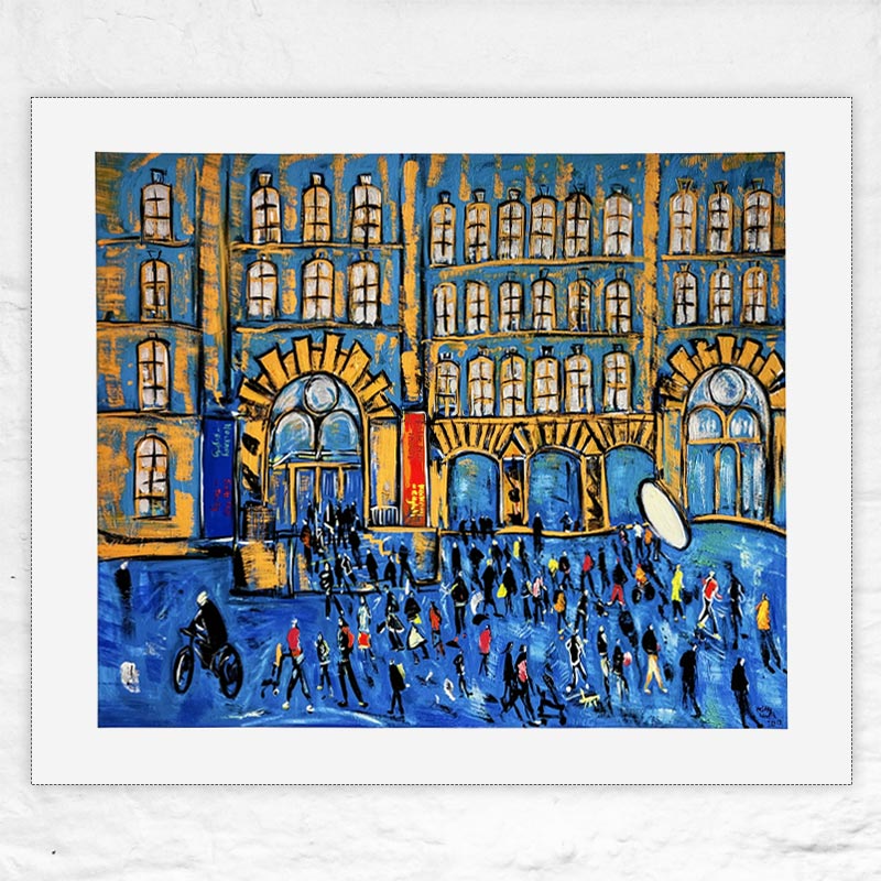 Today No. 1 (Salts Mill) Giclée Print by Kitty North - signed, numbered edition of 100