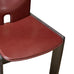 Scarpa 121 Dining Chair - 9CKK Bordeaux leather - des. Afra & Tobia Scarpa - by Cassina x Karakter