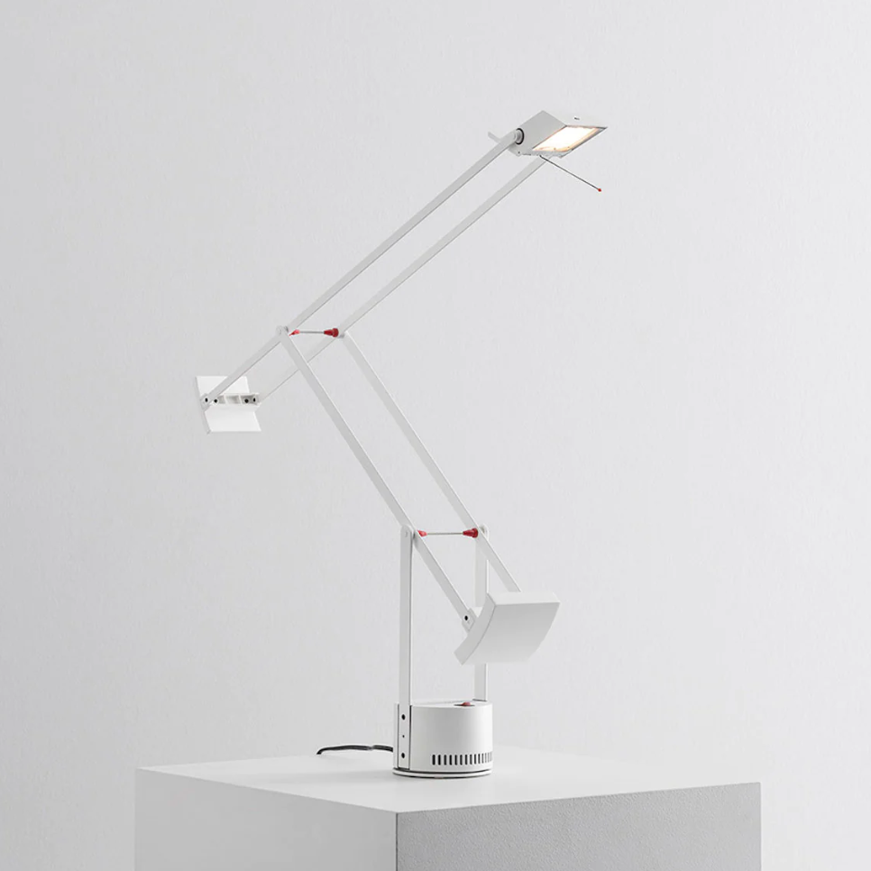 Tizio Table Light by des. Richard Sapper for Artemide 1973 White Salts Mill Shop
