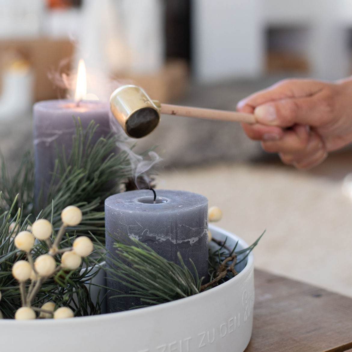 Candle snuffer by Räder Salts Mill Shop