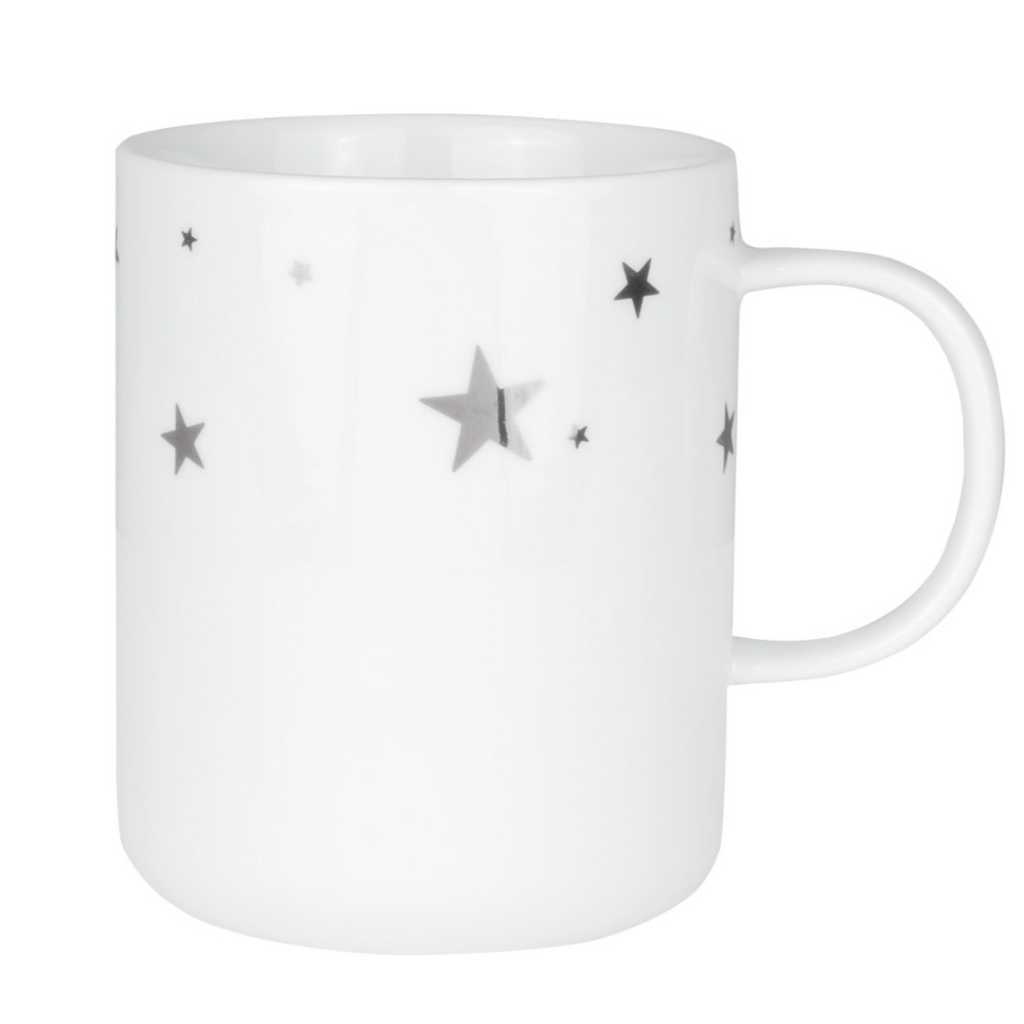 Silver star mug by Räder