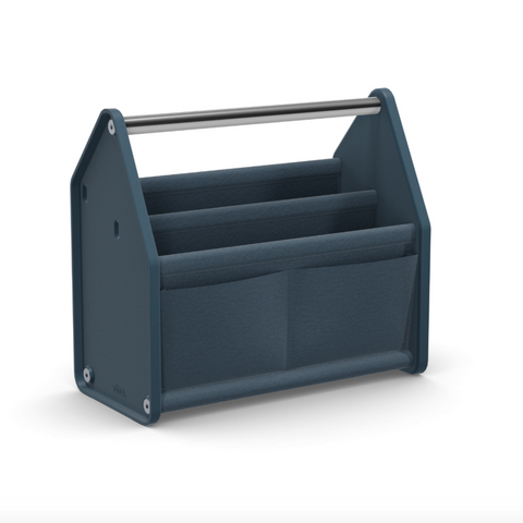 Locker box - small, sea blue - des. Konstantin Grcic, 2021 (made by Vitra)