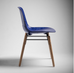 Hembury Chair - Indigo /  Ash - by Solidwool