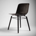 Hembury Chair - Herdwick / Black Ash - by Solidwool