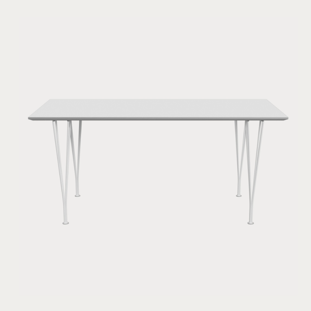 Span Leg Rectangular B638 Dining Table by Fritz Hansen