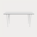 Span Leg Rectangular B638 Dining Table by Fritz Hansen