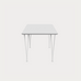 Span Leg Rectangular B638 Dining Table by Fritz Hansen