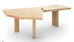 Ventaglio Dining Table des. Charlotte Perriand, 1972 (made by Cassina)