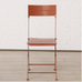 Lukas Red Powder Coated Cafe Table & Chairs Set by Boltze