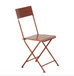 Lukas Red Powder Coated Cafe Table & Chairs Set by Boltze