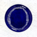 Feast plate - dark blue white stripes, 26.5cm - des. Ottolenghi
