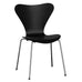 3107 Series 7 dining chair lacquered black - des. Arne Jacobsen made by Fritz Hansen