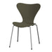 3107 Series 7 dining chair lacquered olive grey - des. Arne Jacobsen made by Fritz Hansen