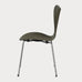 3107 Series 7 dining chair lacquered olive grey - des. Arne Jacobsen made by Fritz Hansen