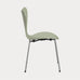 3107 Series 7 dining chair lacquered olive grey - des. Arne Jacobsen made by Fritz Hansen