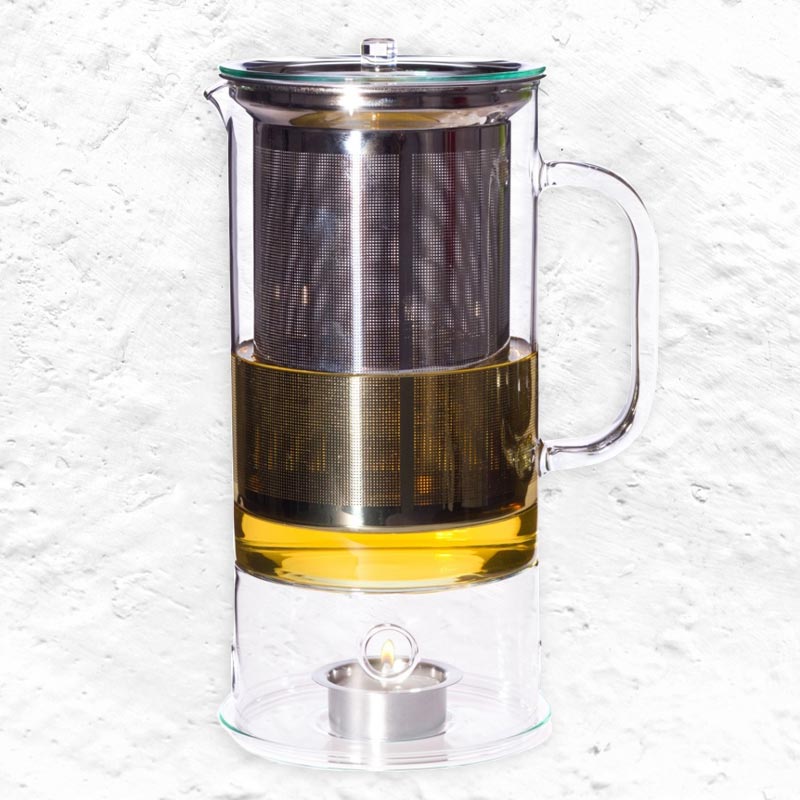 SIGN Glass Teapot with Tea Strainer, by Trendglas Jena