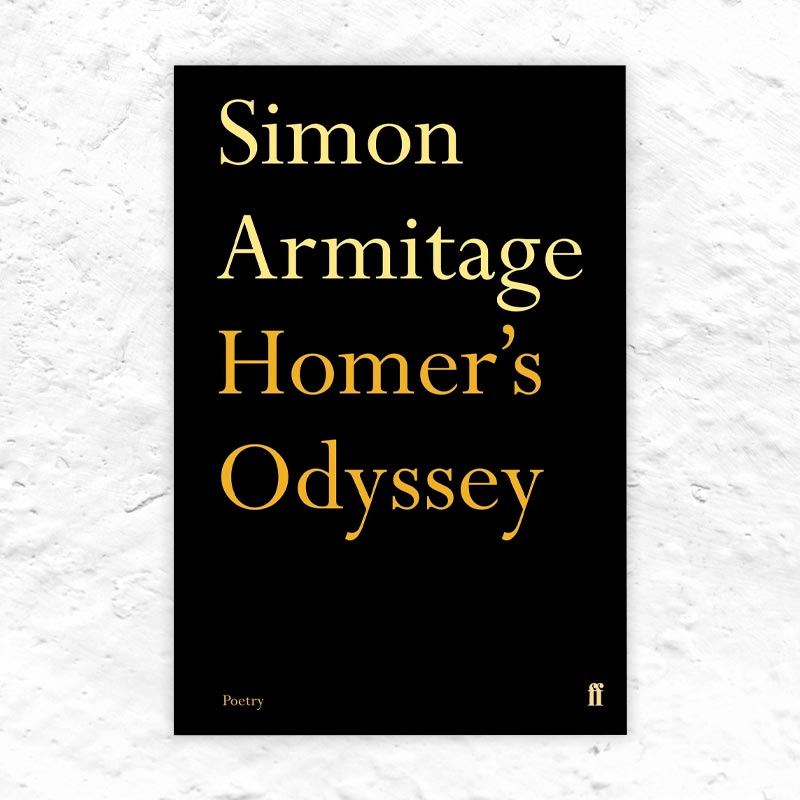 Homer's Odyssey by Simon Armitage - signed paperback