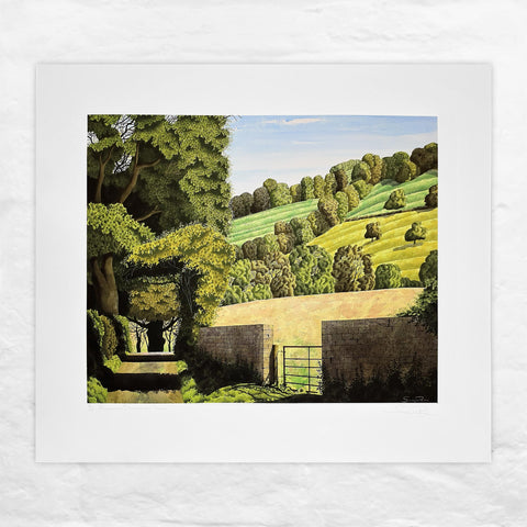 Roomer Summer Lane - Signed Limited Edition Print by Simon Palmer