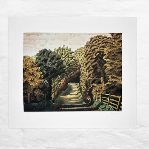 Towards Mickley - Signed Limited Edition Print by Simon Palmer