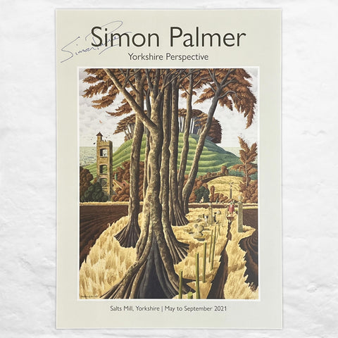 Simon Palmer Yorkshire Perspective Exhibition Poster - A3 size *Signed*