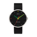 Simplex Watch, Leather Strap, Green  Hands, WG017-02 by Walter Gropius