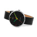 Simplex Watch, Leather Strap, Green  Hands, WG017-02 by Walter Gropius
