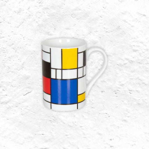 Mondrian espresso cup /  mini mug by Könitz