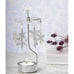 Angel Chime Snowflake Tealight Holder