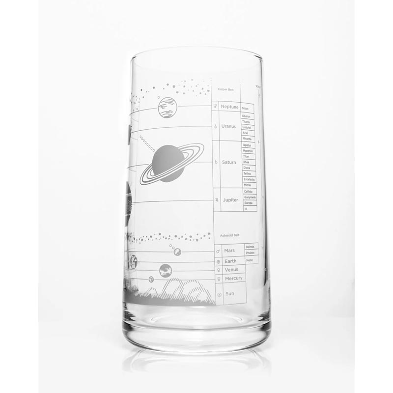 Solar System - Tumbler Drinking Glass by Cognitive Surplus