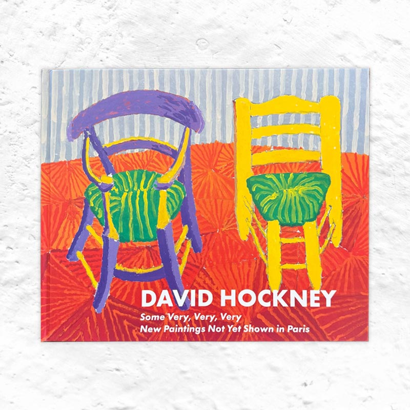David Hockney: Some Very, Very, Very New Paintings Not Yet Shown in Paris - Hardback Exhibiton Catalogue