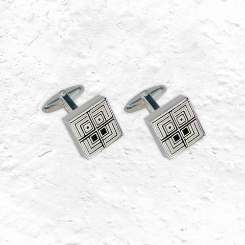 Frank Lloyd Wright "Square Gifts" Cufflinks, produced by ACME