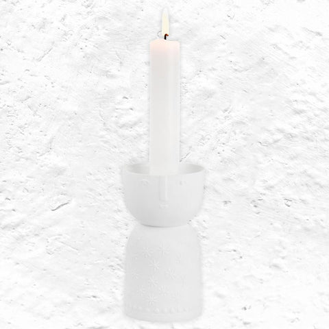 Stella Porcelain Candle Holder