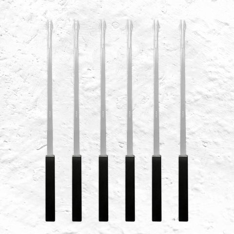 Fondue forks - des. Peter Holmblad, made by Stelton