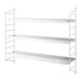 String® Pocket Shelving System - Metal White