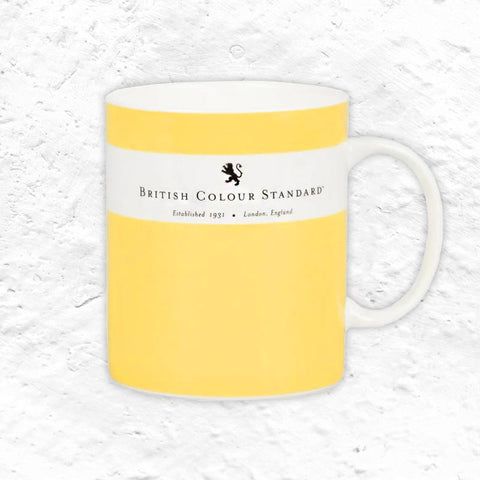 British Colour Standard Mug - Sulphur Yellow