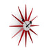 Sunburst wall clock (red) des. George Nelson, 1949 - 1960 (made by Vitra)