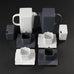 System Coffee Set - Black - des. Marek Cecula, Polskie Fabryki Porcelany – Ćmielów Design Studio