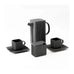 System Coffee Set - Black - des. Marek Cecula, Polskie Fabryki Porcelany – Ćmielów Design Studio