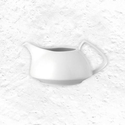 TAC Creamer - White Porcelain - des. Walter Gropius, produced by Rosenthal