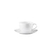 TAC Espresso Cup & Saucer - White Porcelain - des. Walter Gropius, produced by Rosenthal