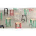 Taburete 8 Bar Stool - Low - Soft Jade Powder Coated Base / Lacquered Oak Veneer Seat, des. Marc Morro for HAY