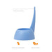 "Tail" Dog bowl - Light Blue - by United Pets