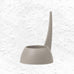 "Tail" Dog Bowl - Dove Grey - by United Pets