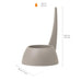 "Tail" Dog Bowl - Dove Grey - by United Pets