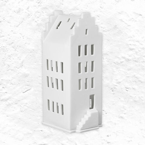 Tea Light House - Gable Roof, Medium - by Räder