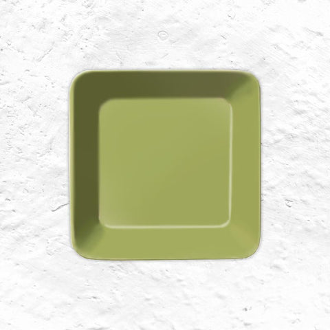 Teema square dish -  olive, 16.4 cm - by Iittala