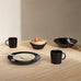 Teema Dessert plate - black, 21cm - des. Kaj Franck, made by Iittala