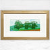 Autumn Trees Near Thixendale (Mini-Frame) by David Hockney
